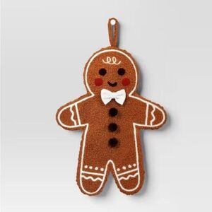 18" Christmas Faux Shearling Gingerbread Stocking - Wondershop™ Target